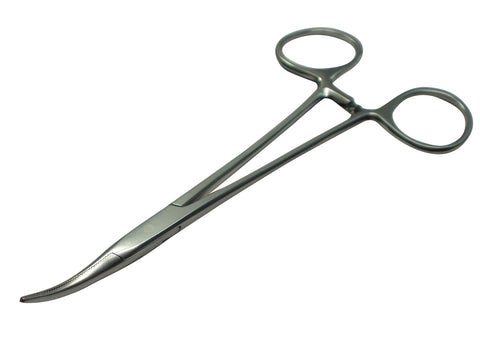 Halstead Mosquito Forceps, Curved- Serrated jaws $9.99