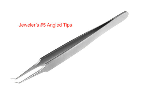 Jeweler's #5 Angled Tips