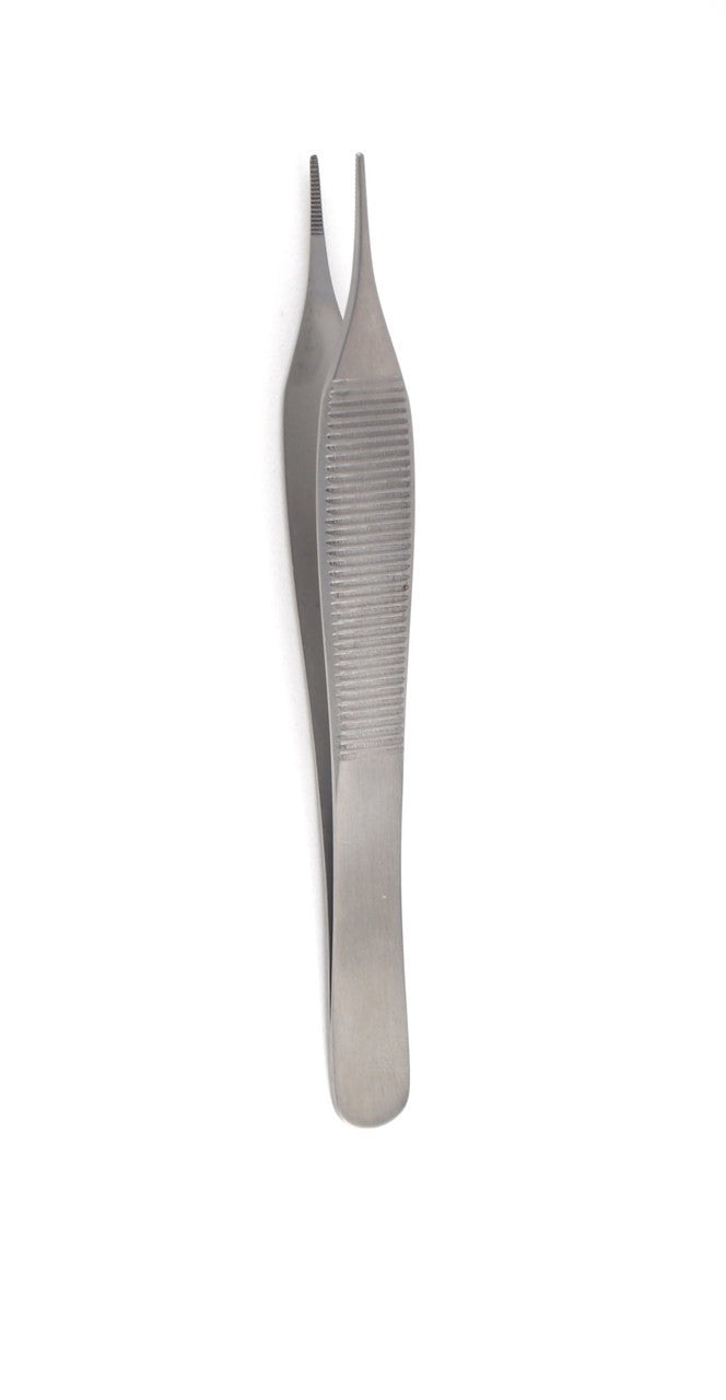 Adson Dressing Forceps Serrated., 4.75" (Stainless Steel) | Disposable and Reusable Animal Feeding Needles | GavageNeedle.Com Adson Dressing Forceps Serrated., 4.75" (Stainless Steel) | Disposable and Reusable Animal Feeding Needles | GavageNeedle.Com